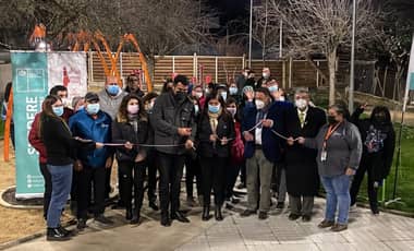 Sector de Placilla en Licantén cuenta con nueva plaza para actividades recreativas