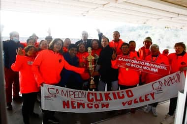 “Alma Joven” se tituló campeón provincial de newcom voley