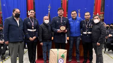 Tercera compañía del Cuerpo de Bomberos de Curicó celebró 134 años