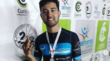 Estable se encuentra deportista curicano que sufrió accidente de tránsito