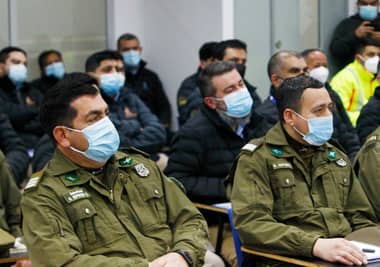 Municipalidad de Curicó y Carabineros realizan primera capacitación con expertos para fortalecer patrullaje mixto