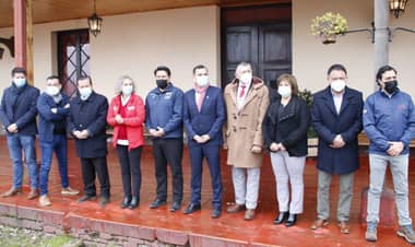 Alcalde de Licantén fue electo presidente de la Asociación de Municipalidades de la Provincia de Curicó
