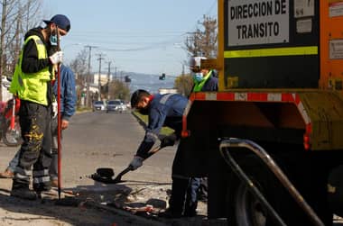 Alcalde anunció reposición de pavimento en calles Sargento Aldea y Vidal en Curicó
