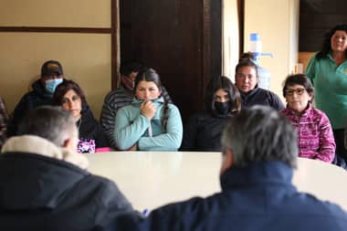 Autoridades rauquinas se reunieron con vecinos para solucionar falta de agua