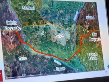 Preocupación en Sagrada Familia por bypass que pasaría por La Isla