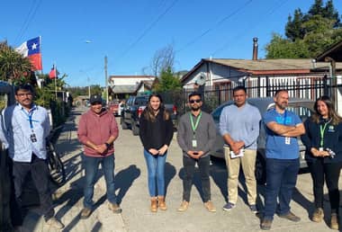 Municipio de Hualañé y Serviu Curicó inspeccionaron viviendas para declararlas inhabitables