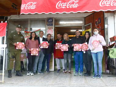 Municipio de Curicó entregó sistema de botones de pánico a comerciantes de Don Sebastián de Rauquén