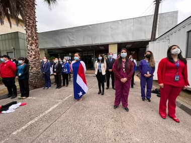 Hospital de Curicó destacó trabajo en pandemia en su aniversario 159