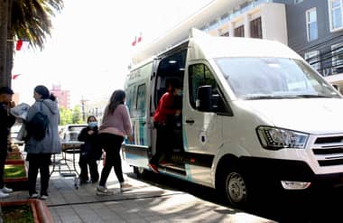 Toma de examen PAP en Plaza de Armas de Curicó se realizará hasta este viernes