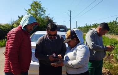 PDI fiscalizó a 38 migrantes en situación irregular en un fundo en Romeral