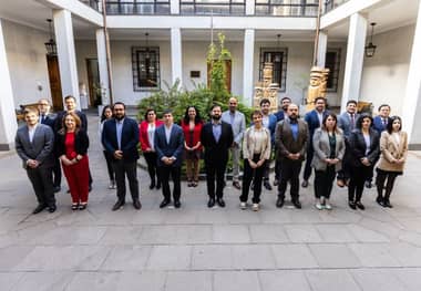 Delegado presidencial del Maule participó en jornada laboral junto al Presidente Boric