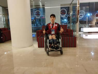 Diego Silva a la espera de competir en Mundial de Para Powerlifting en Dubai