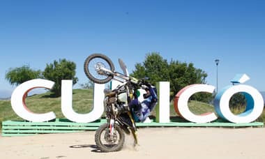 Graham Jarvis puso a Curicó bajo dos ruedas