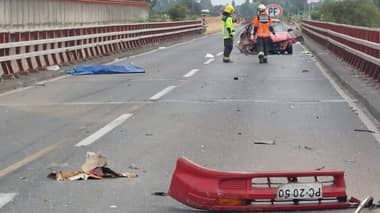Joven de 20 años falleció tras salir eyectada desde un auto en Linares