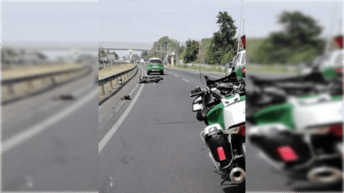 En estado grave motorista que fue colisionado al llegar a Itahue