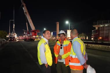 Alcalde Muñoz insiste en la urgencia de una pasarela en el sector de Vista Hermosa