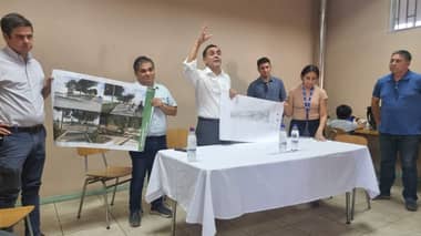 Vecinos de Villa Las Nieves cumplen su sueño de tener una plaza digna