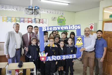 Rauco dio la bienvenida a sus estudiantes en el inicio del año escolar 2023