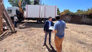 Se inicia construcción de sucursal Banco Estado en Romeral