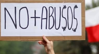 Reponedores externos de Cecinas San Jorge se mantiene en huelga a nivel nacional