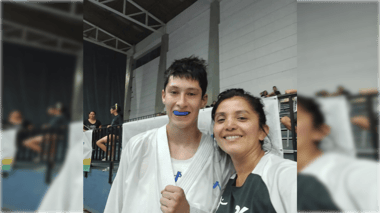 Curicano Gaspar Orellana se coronó campeón nacional de karate