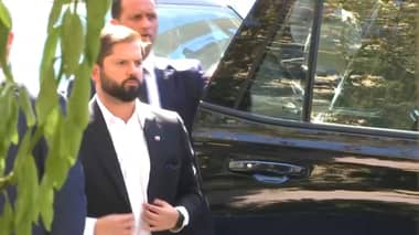 Boric y expresidentes Lagos, Bachelet y Piñera asisten al responso fúnebre de carabinero asesinado