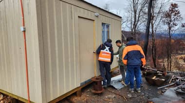 Más de 40 viviendas de emergencias entregadas por el Gobierno resultaron afectadas por las lluvias