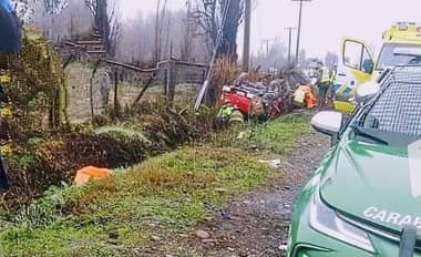 Nueve personas fallecidas deja accidente de tránsito en San Javier