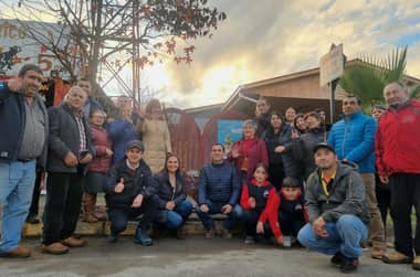 Municipio de Curicó inauguró en Los Niches un “Corazón Solidario” para ayudar a niños con cáncer