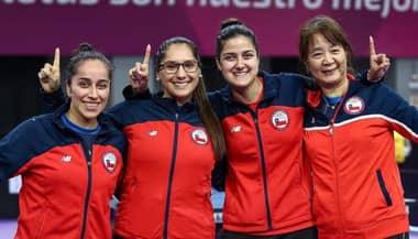 Judith Morales se tituló campeona sudamericana junto a la selección chilena de tenis de mesa en Perú