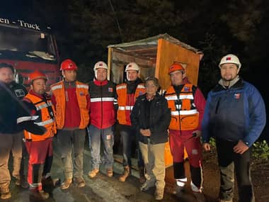 Municipio de Sagrada Familia gestiona enrocamiento en sectores dañados con el MOP