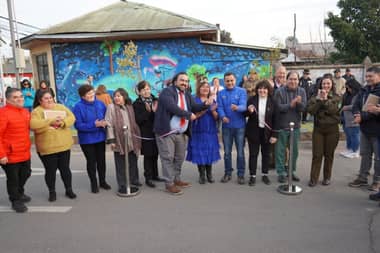 Inauguran circuito verde del Programa “Quiero Mi Barrio” en sector sur poniente de Curicó