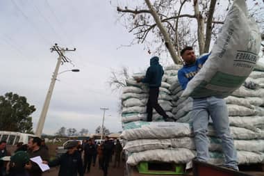 Seremi de Agricultura entregó más de mil sacos de alimento para animales en Rauco