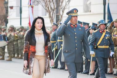 Gobernadora Regional del Maule participó de ceremonia de Juramento a la Bandera