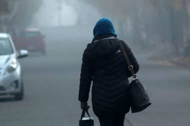 Pronostican temperaturas bajo 0º en nueve regiones del país tras sistema frontal