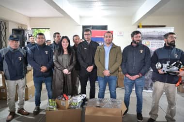 Gobierno Regional del Maule entregó equipamiento forestal a 30 cuerpos de Bomberos