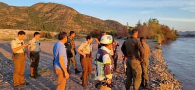 Sigue búsqueda de madre e hijo desaparecidos en río Tinguiririca