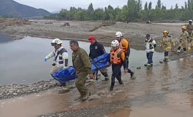 Encuentran cuerpo de mujer que se lanzó al Tinguiririca: su hijo sigue desaparecido
