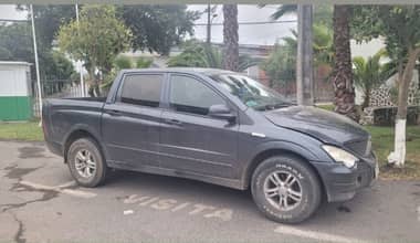 Carabineros de Curicó recuperó camioneta robada en Ñuñoa y detuvo a sujeto que la conducía en estado de ebriedad