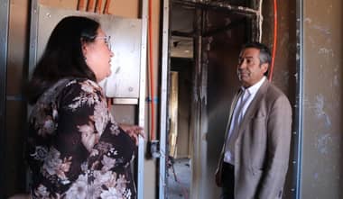 Diputado Alexis Sepúlveda acompañó a la SEC en revisión de redes eléctricas tras incendio que afectó a vivienda nueva en Curicó