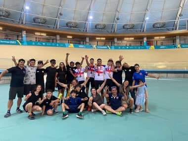 Excelente fin de semana para el ciclismo curicano en el Campeonato Nacional de Pista