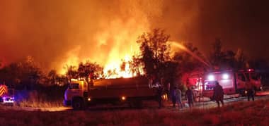 Vecinos de El Radal de Molina recibieron vales de gas donados por empresa que ganó juicio contra cuadrilla que provocó incendios forestales
