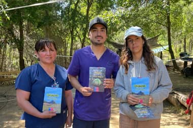 Salud Municipal de Curicó realizó campaña preventiva contra el virus Hanta en Potrero Grande y La Obra