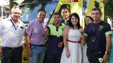 Gobierno Regional entregó tres ambulancias al Servicio de Salud Maule