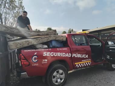 Carabineros y Seguridad Pública de Curicó retiraron de espacios públicos a personas en situación de calle