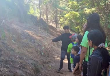 Siguen las actividades en el cerro Carlos Condell de Curicó