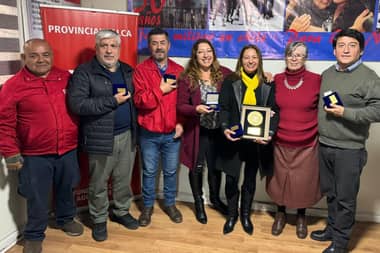 Diputada Bulnes rindió homenaje a la CUT Provincial de Talca en el Día del Trabajador