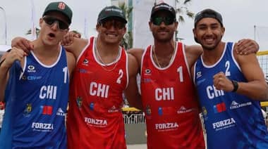 El equipo chileno de voley playa consiguió la clasificación a París 2024