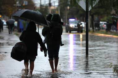 Senapred decretó Alerta Temprana Preventiva por sistema frontal que ingresó este lunes al Maule