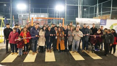Vecinos del sector Inmaculada Concepción de Hualañé cuentan con nueva plaza y multicancha